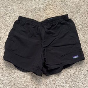 Women’s Black Patagonia Baggies 5”